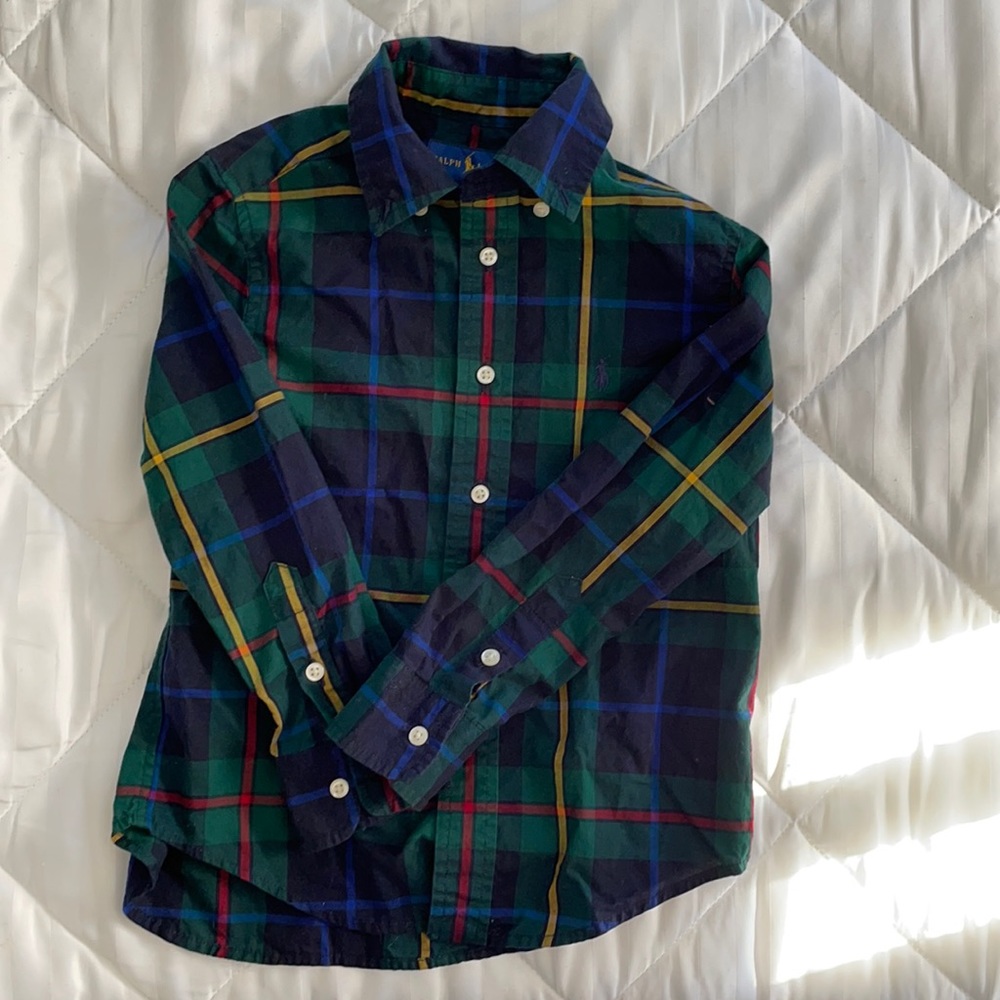 Boys Polo Button Down Shirt